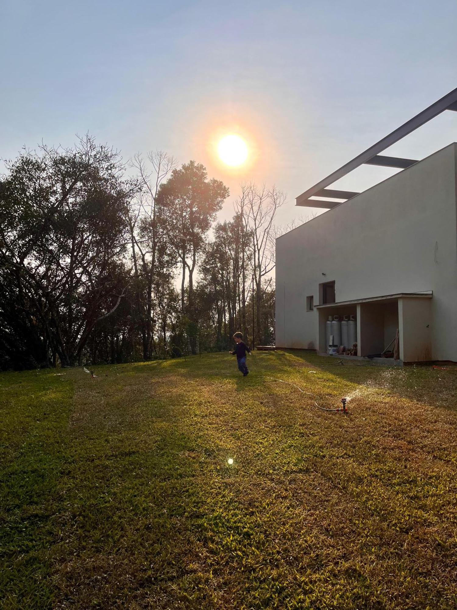Paraiso Em Rancho Queimado Com Piscina Aquecida Bagian luar foto